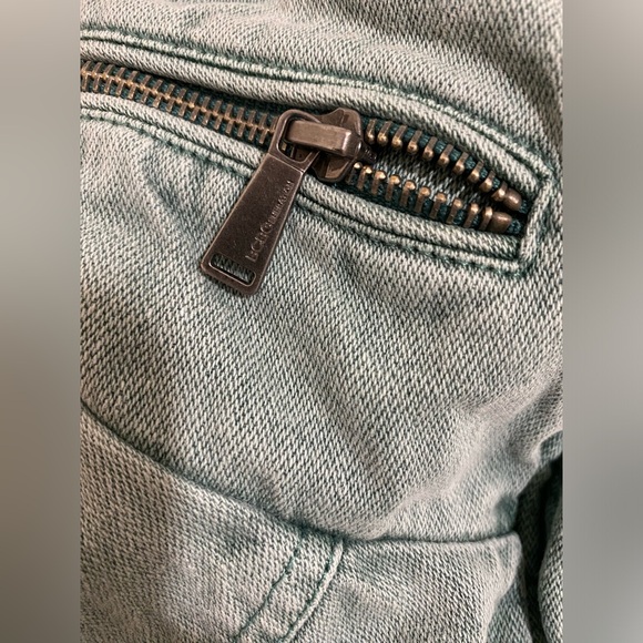 BCBGeneration Military Utility Jacket Women’s Khaki Oceanic Green Drawstring XS - Picture 10 of 11